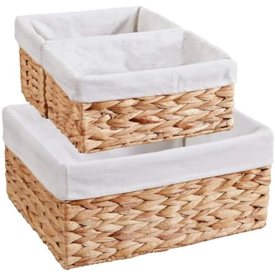 Willow Haven Woven Storage Basket Collection – Set of 3