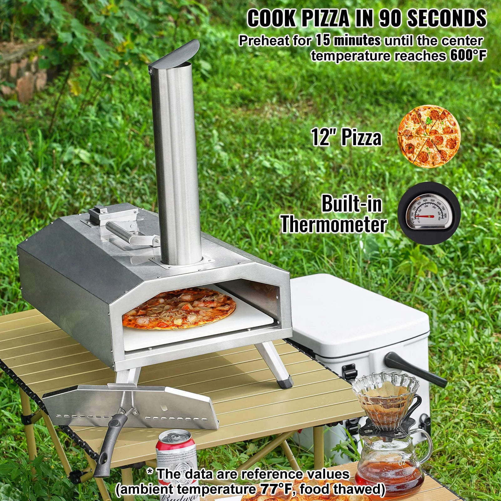 Trailstone Pro Portable Pizza Oven
