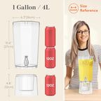 Haven Ridge Entertain Beverage Dispenser Set with Stands – 2 Piece