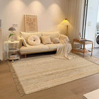 Willow Handwoven Jute Tassel Rug