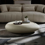Sculpted Oval Coffee Table
