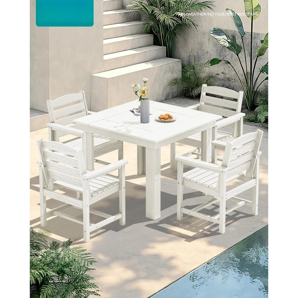Coastal Haven Ridge 5-Piece Patio Dining Set