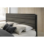 Antique Grey King 4-Piece Bedroom Furniture Set