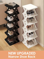 Haven Ridge SpaceSaver Vertical Shoe Organizer – 6 or 9 Tier