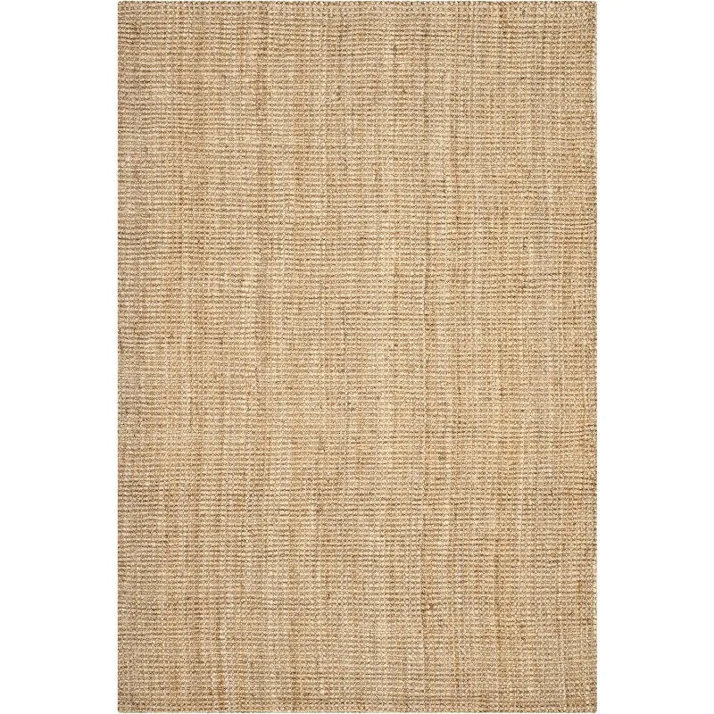 Sierra Natural Fiber Handwoven Jute Area Rug – 6' x 9'