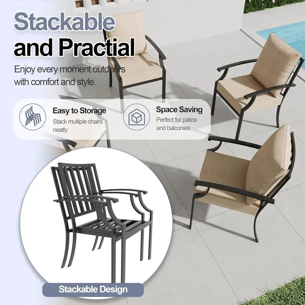 Sandstone Harbor 10-Piece Outdoor Dining Collection