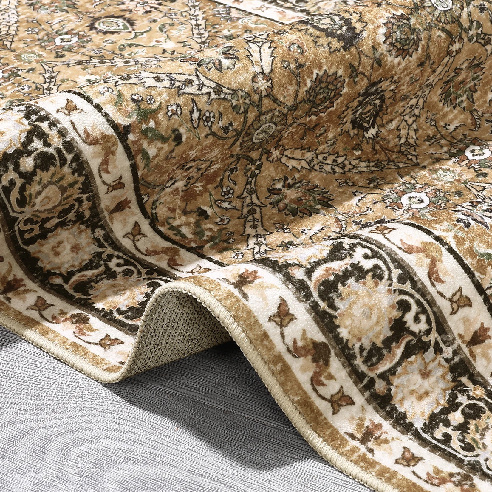 Haven Ridge Moroccan Trellis Washable Area Rug