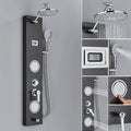 Cascade Spa Luxury Shower Panel System with LED Temperature Display