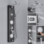 Cascade Spa Luxury Shower Panel System with LED Temperature Display