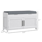 Willow Landing Entryway Shoe Storage Bench