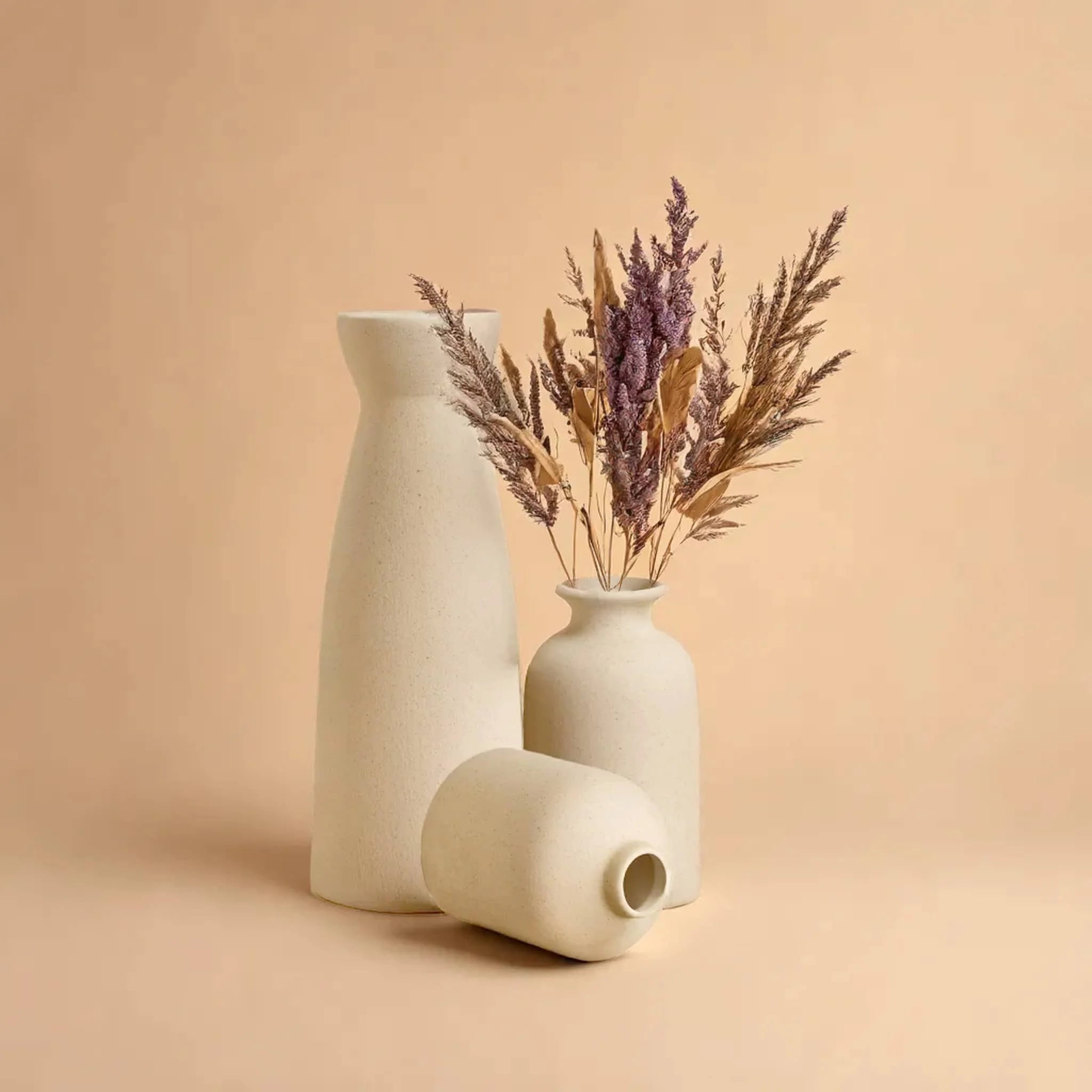 Haven Harmony Ceramic Vase Set