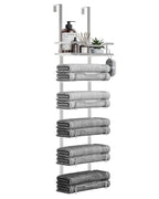 Heritage Over-the-Door Towel Storage Rack – 6 Tier