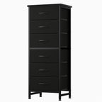 HavenNest Slim 6-Drawer Fabric Storage Dresser
