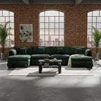 Cloudcrest U-Shaped Modular Sectional Sofa with Ottoman