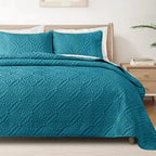 Willow Bloom Quilted Bedspread Set