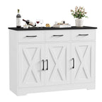 Haven Ridge Heritage Farmhouse Sideboard Buffet Cabinet