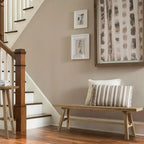 Haven Heritage Farmhouse Solid Wood Bench – 55 Inch