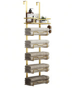 Heritage Over-the-Door Towel Storage Rack – 6 Tier