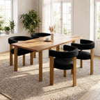 Boucle Dining Chair Set of 4 Corduroy Upholstered Dining Room Chairs Kitchen Chairs with Metal Legs Mid Century Modern, Custom