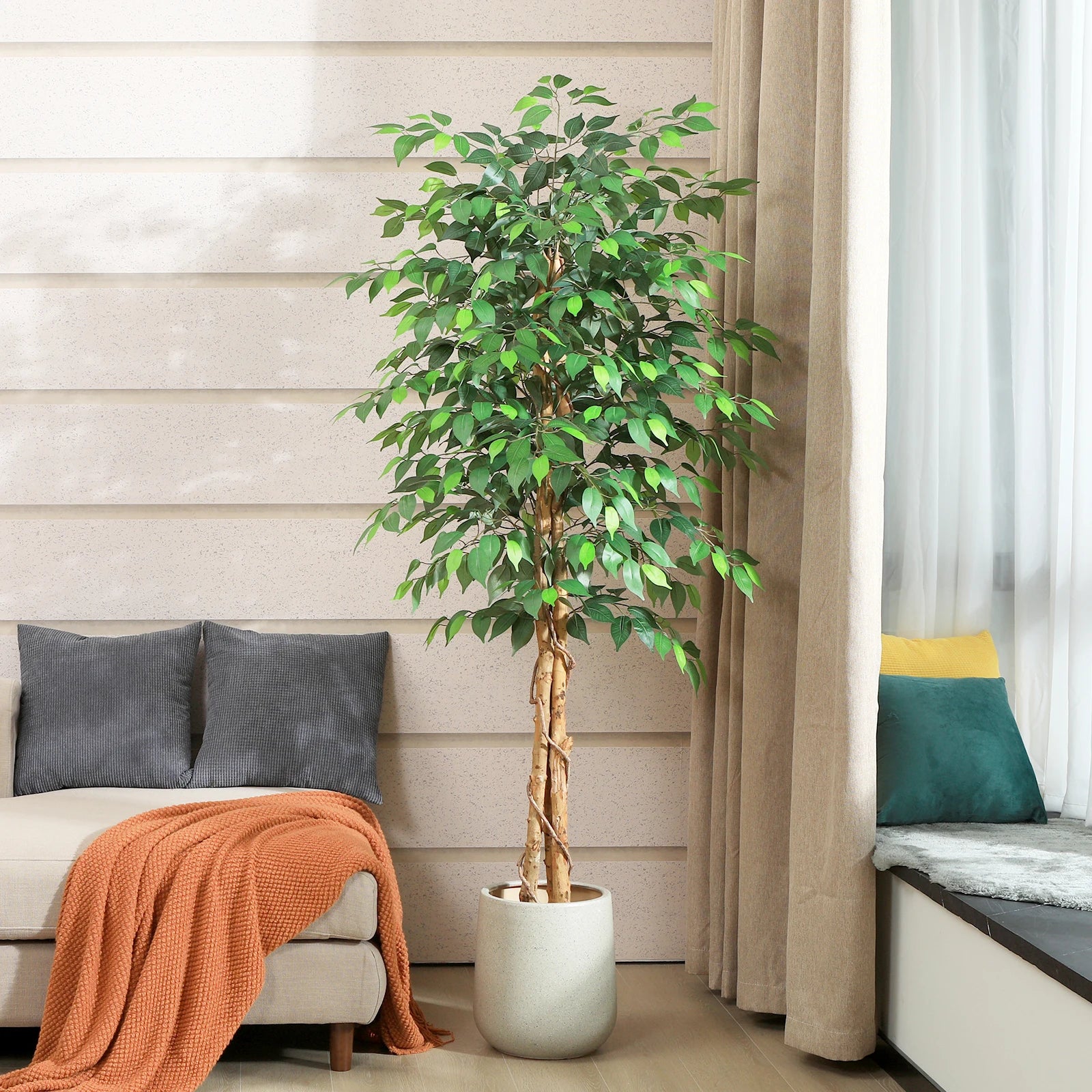 Willow Bend Artificial Ficus Tree