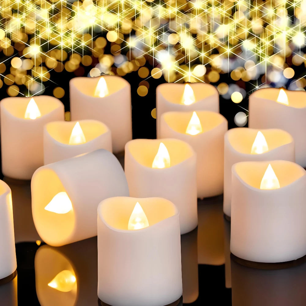 Haven Ridge Glow LED Votive Candle Collection – Battery Operated Set