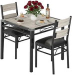 Dining Table & Upholstered Chair Set