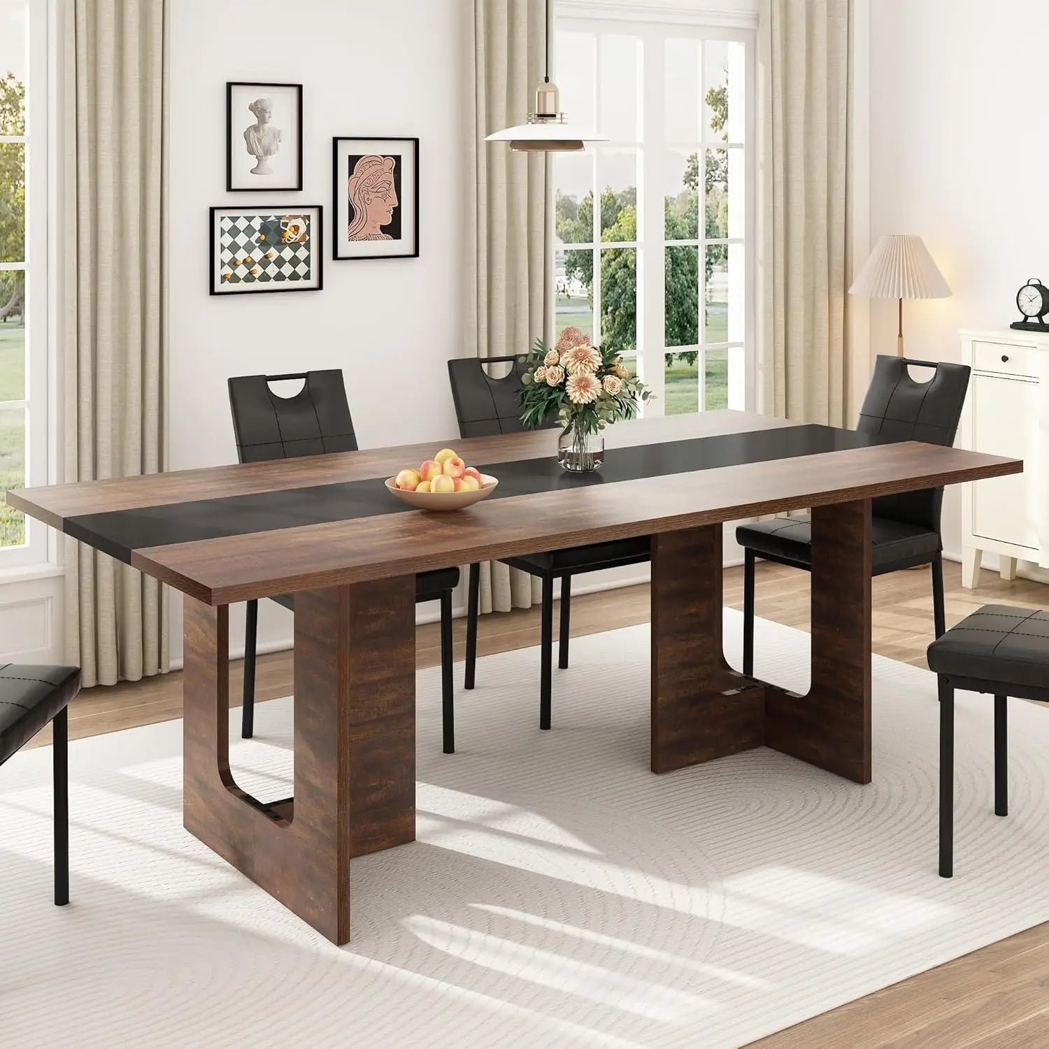 Heritage Farmhouse Dining Table for 6–8 Guests