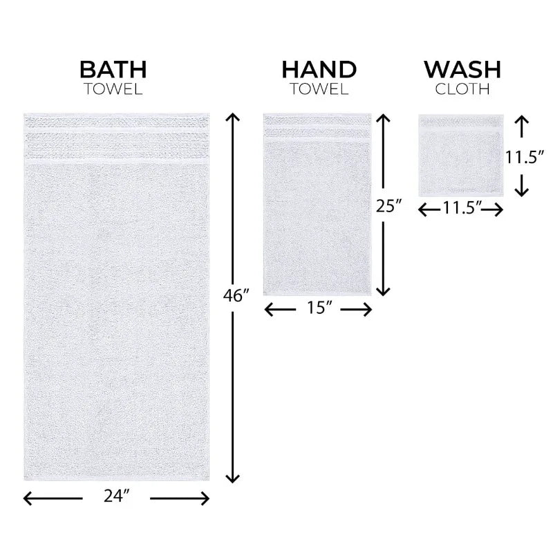 Serenity Cotton Bath Towel Collection