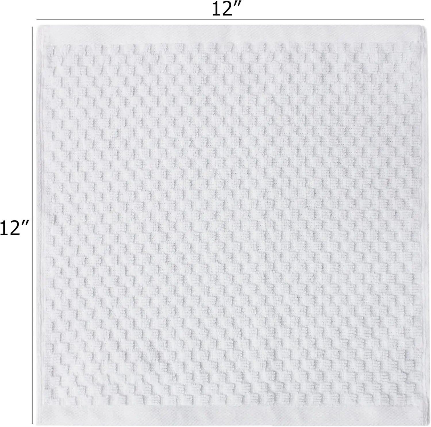 Serenity Waffle Weave Spa Washcloth Set