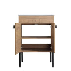 24 Inch Bathroom Vanity With Sink, Freestanding Bathroom Vanity or Floating is Optional Conversion24*18