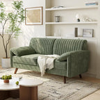 Willowhaven Deep Seat Chenille Loveseat Sofa