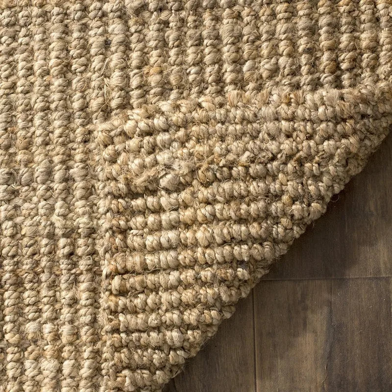 Sierra Natural Fiber Handwoven Jute Area Rug – 6' x 9'