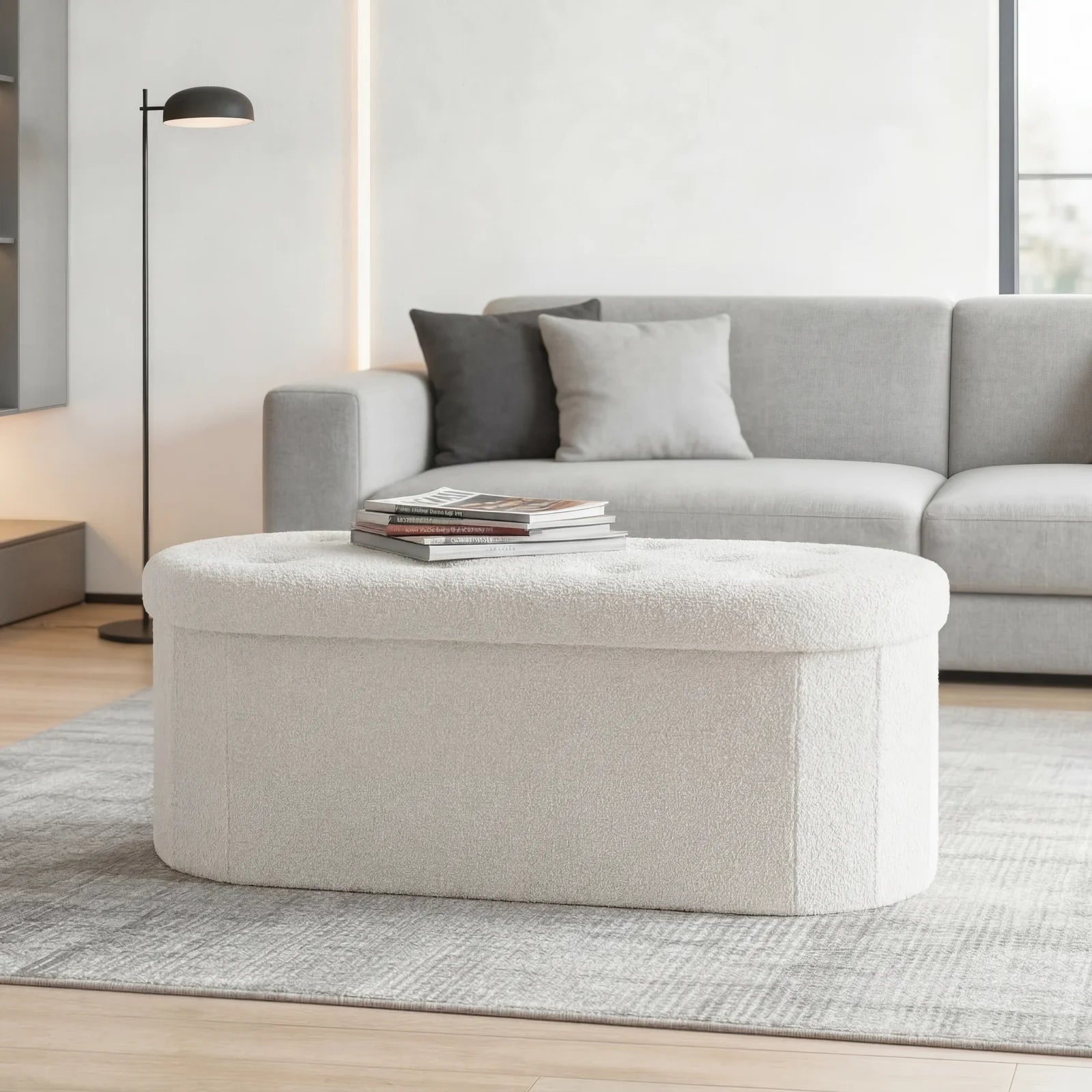 Havenridge Teddy Storage Ottoman Bench