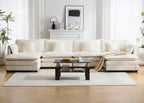 Cloudcrest U-Shaped Modular Sectional Sofa with Ottoman