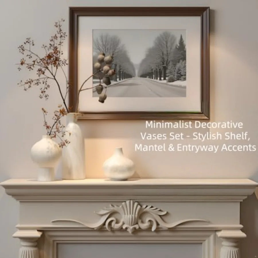 Stone Haven Ceramic Vase Collection