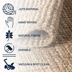 Sierra Chunky Handwoven Jute Rug