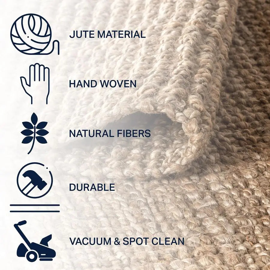 Sierra Chunky Handwoven Jute Rug