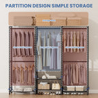 Heavy-Duty Portable Wardrobe & Closet Organizer