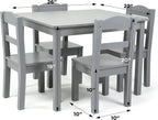 Wooden Toddler Activity Table & Chair Set