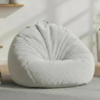 CloudNest Faux Fur Bean Bag Lounge Chair Cover