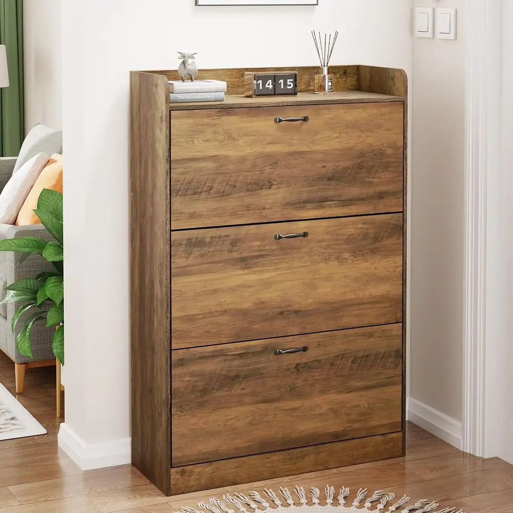 Haven Ridge Entryway Shoe Storage Cabinet – 3 Drawer