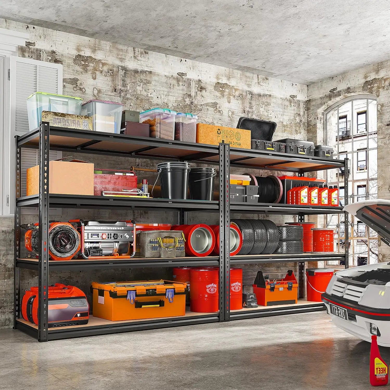 Haven Ridge Pro Heavy-Duty Storage Shelving – 4 Tier