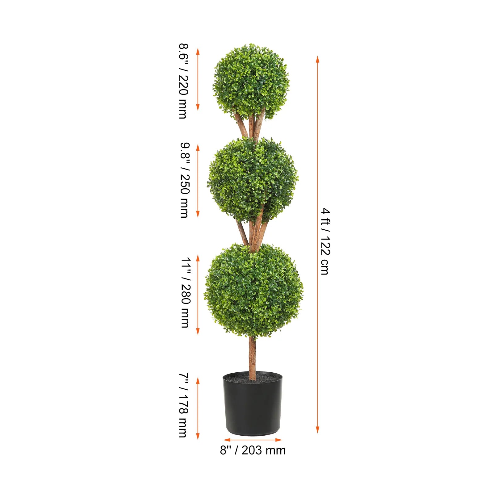 Heritage Spiral Boxwood Topiary Tree – 24", 36" & 48"