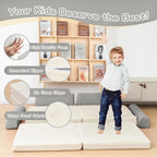 Modular Corduroy Kids Play Couch
