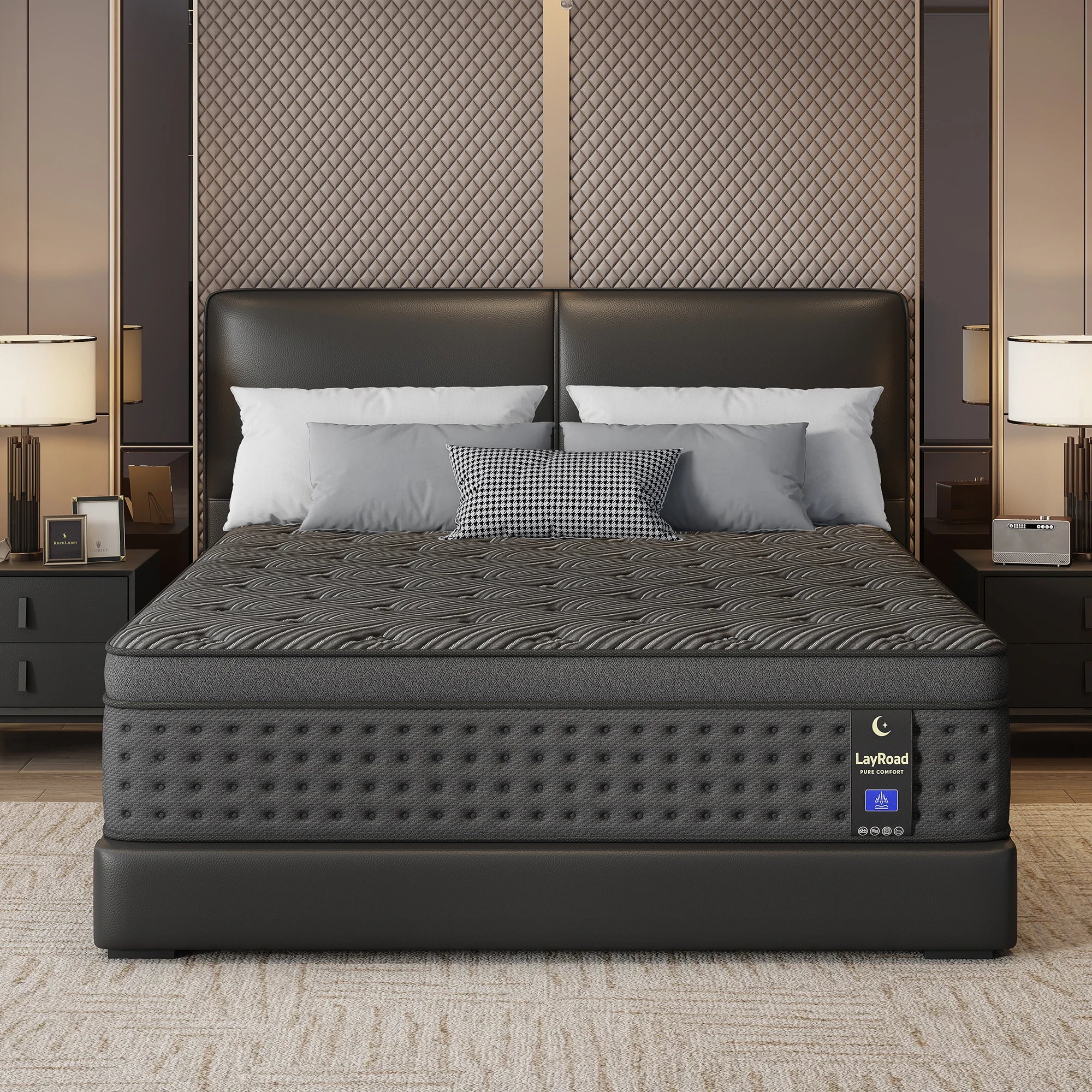 LayRoad Ridge Hybrid Memory Foam Mattress