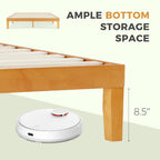 Solid Pine Wood Platform Bed Frame