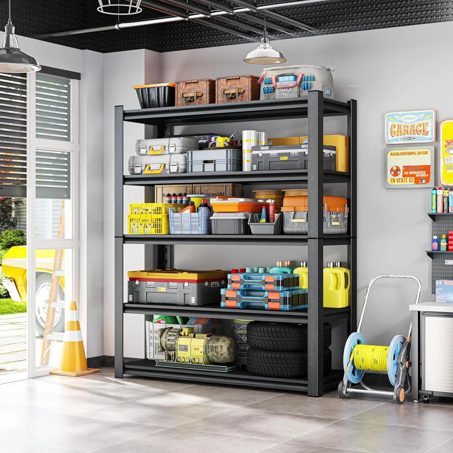 Haven Ridge Pro Heavy-Duty Storage Shelving – 5 Tier