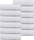 Serenity Waffle Weave Spa Washcloth Set