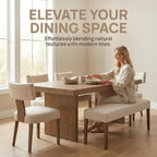 Monroe Linen Upholstered Dining Chairs