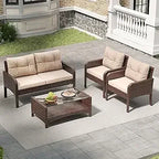 Coastal Cove 5-Piece Patio Conversation Set